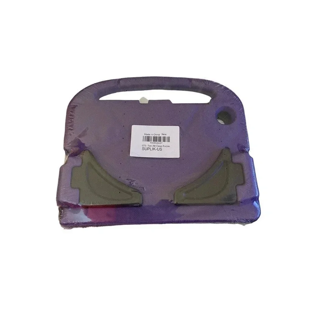 Kids iPad Shockproof Case With Built-In Screen Protector Purple Brand New